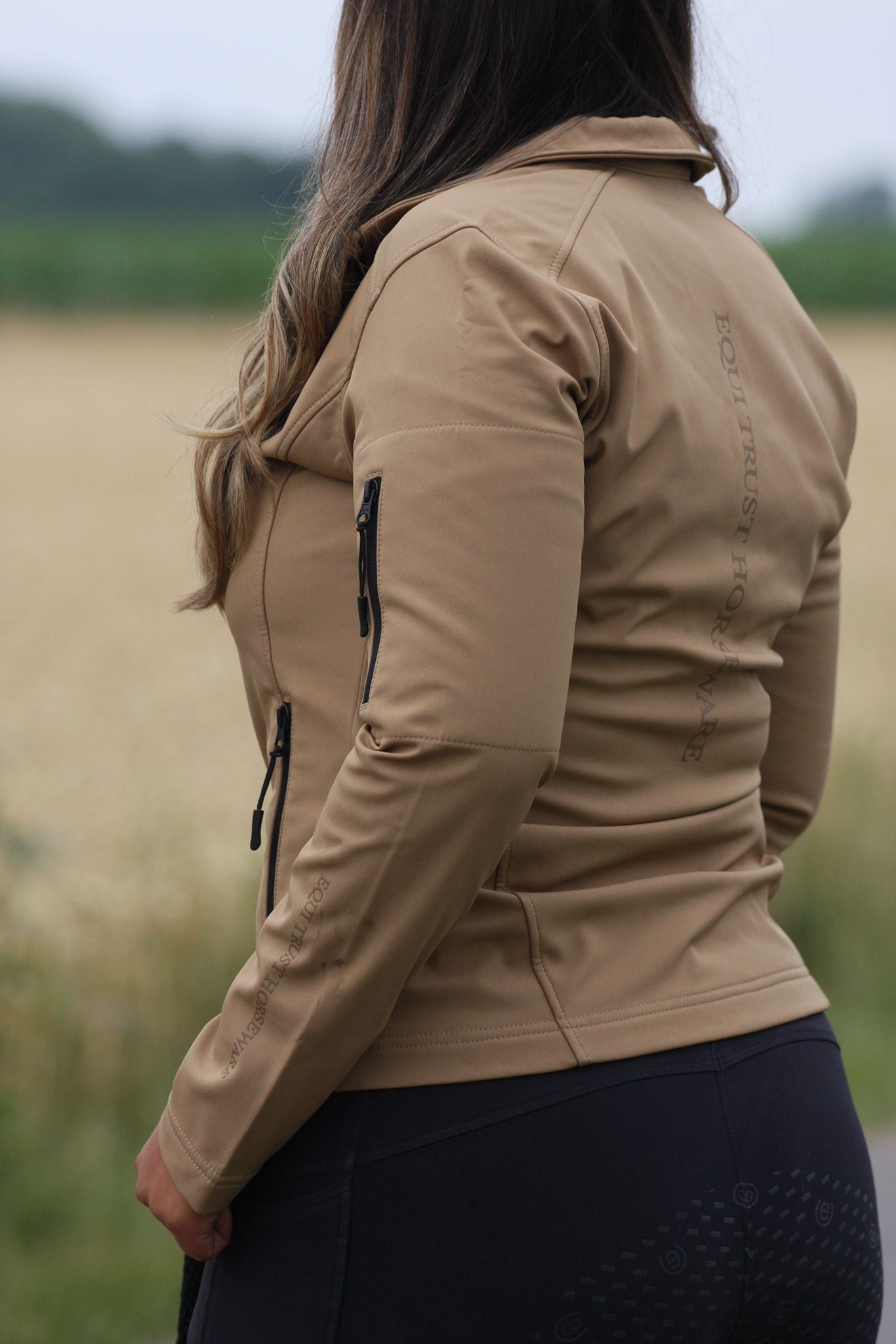 Trust softshell jacket Camel