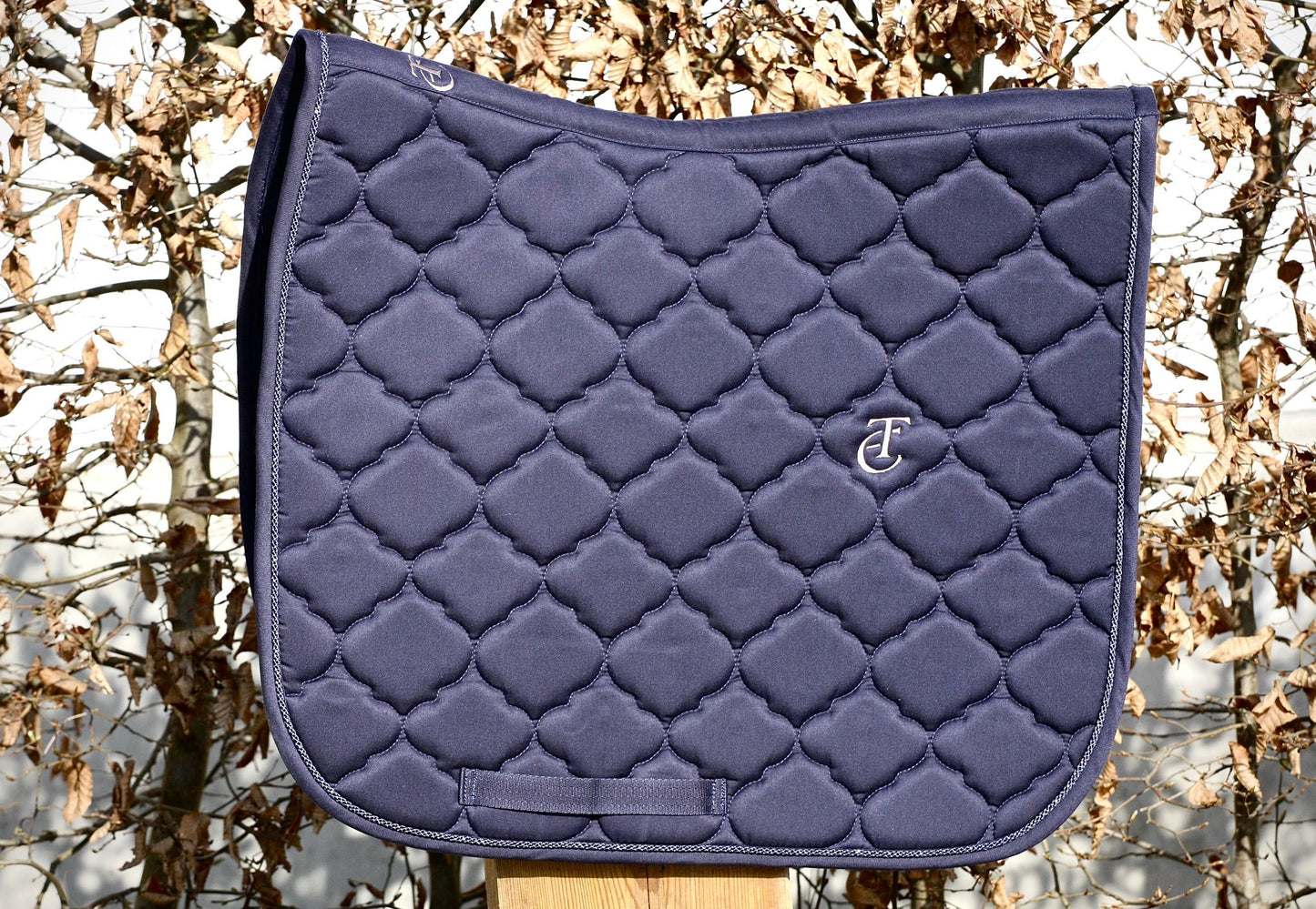 Navy zadeldek dressuur