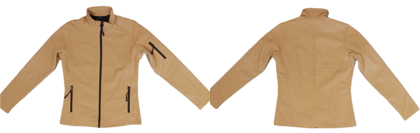 Trust softshell jacket Camel