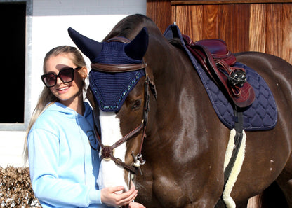 Oornetje New York - Soundless navy/black