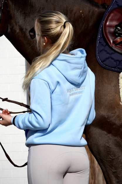 Hoodie light blue