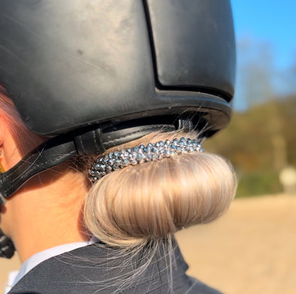 Crystal hair elastic