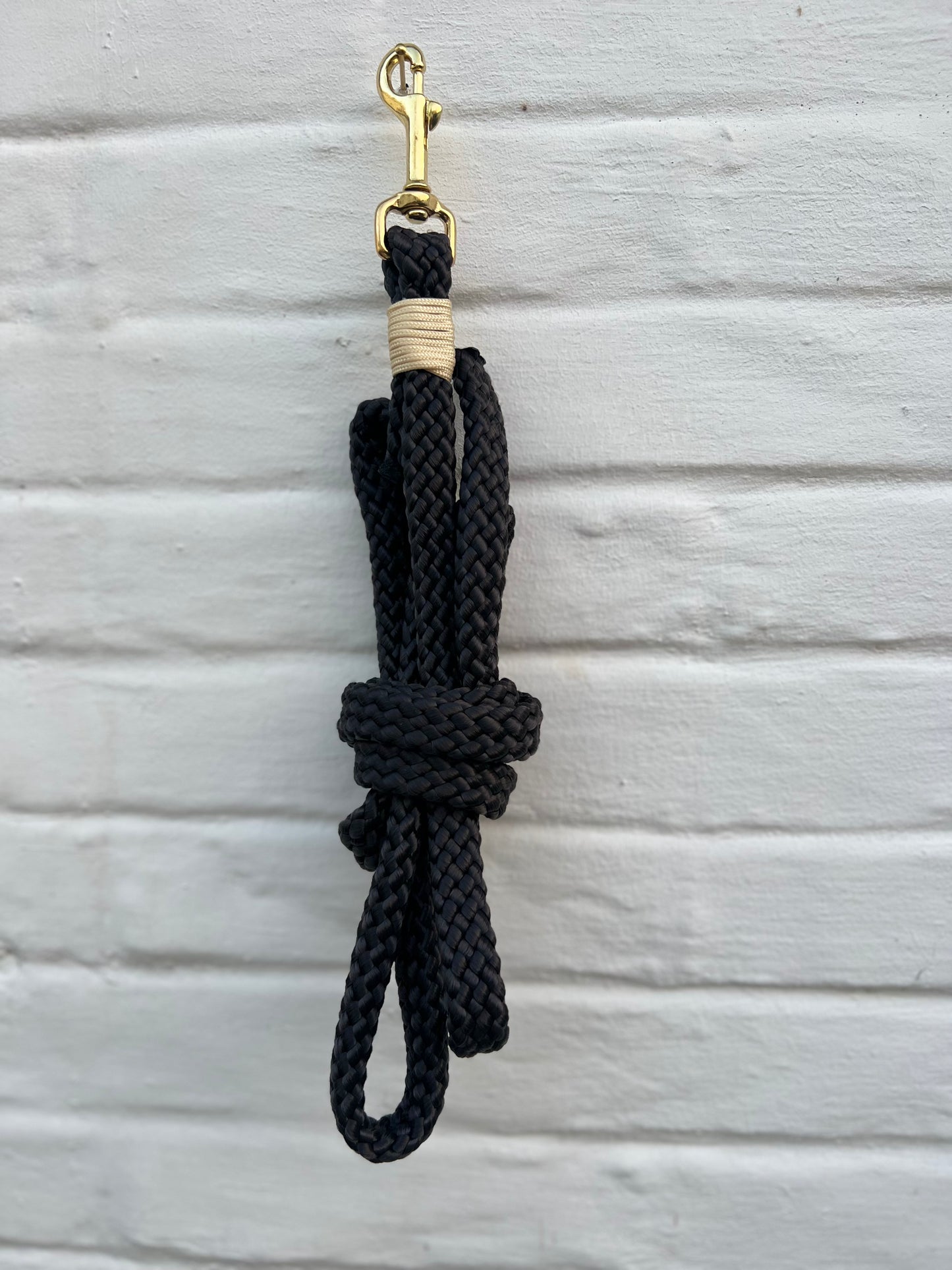 Halstertouw Black
