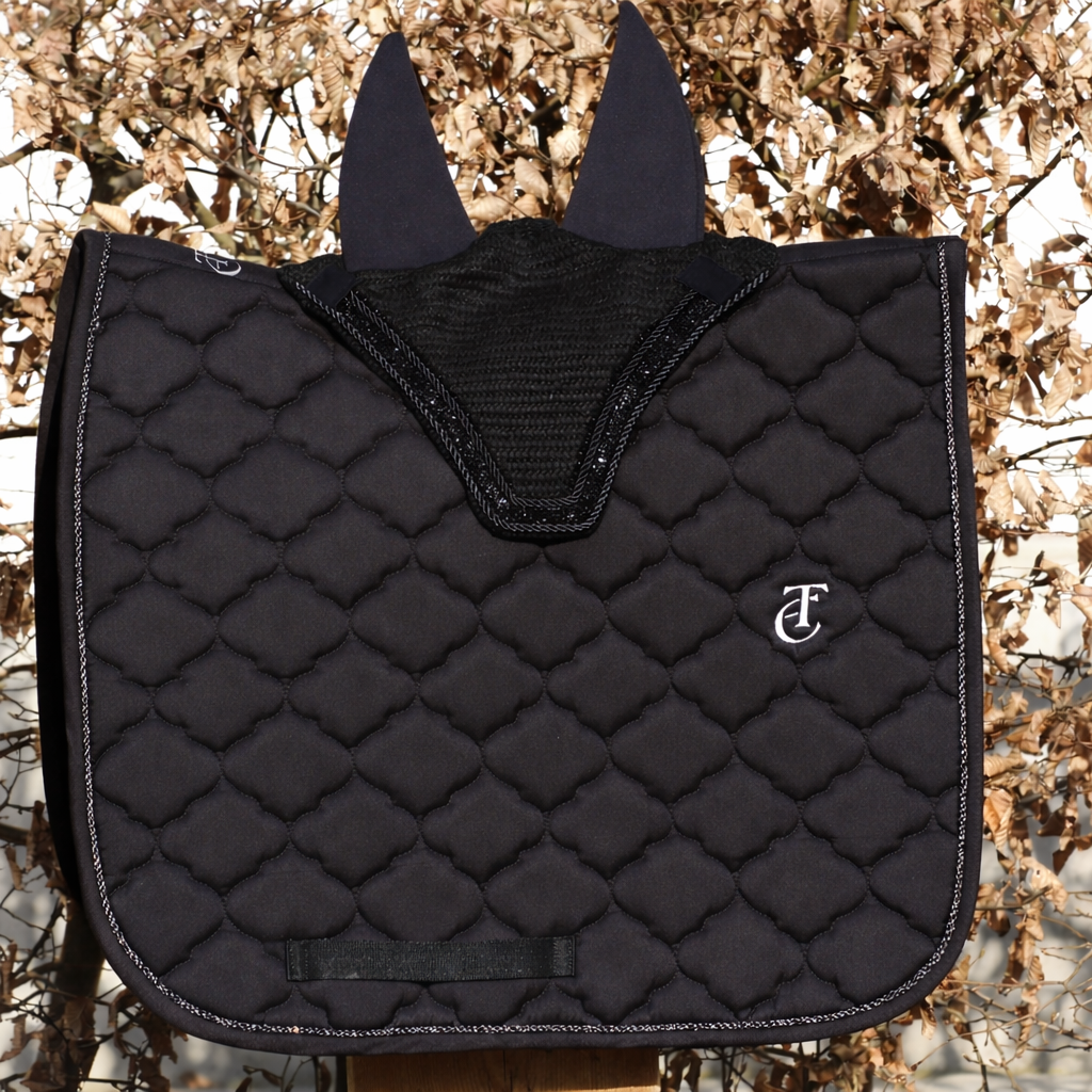 Black zadeldek dressuur