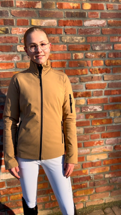 Trust softshell jacket Camel